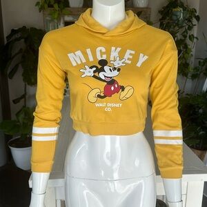 H&M Disney youth 8 to 10 years or ladies extra small yellow with white stripes